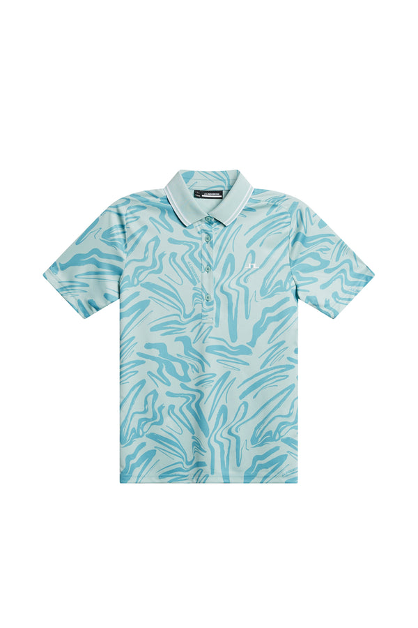 Georgia Print Polo / Scribble Stillwater