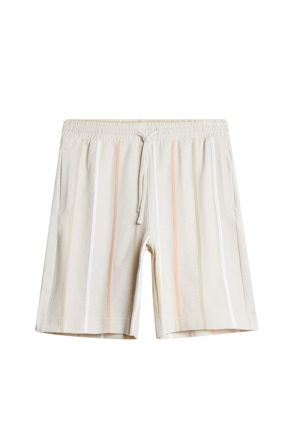 Simon Stripe Shorts / Moonbeam