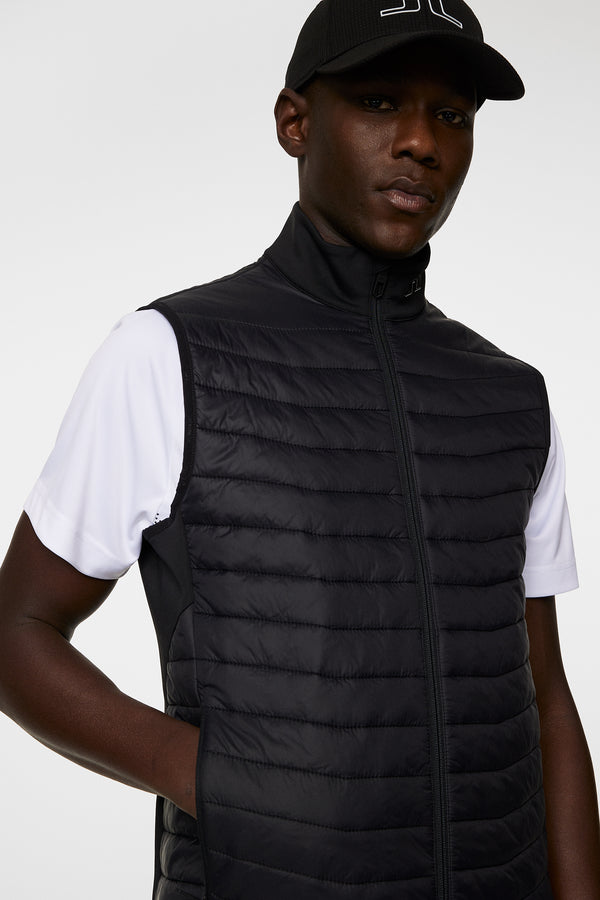 Holden Quilt Hybrid Vest / Black