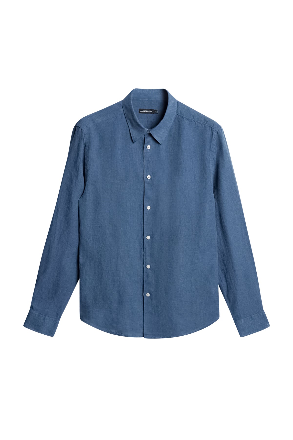 Slim LS Linen Melange Shirt / Rain Washed