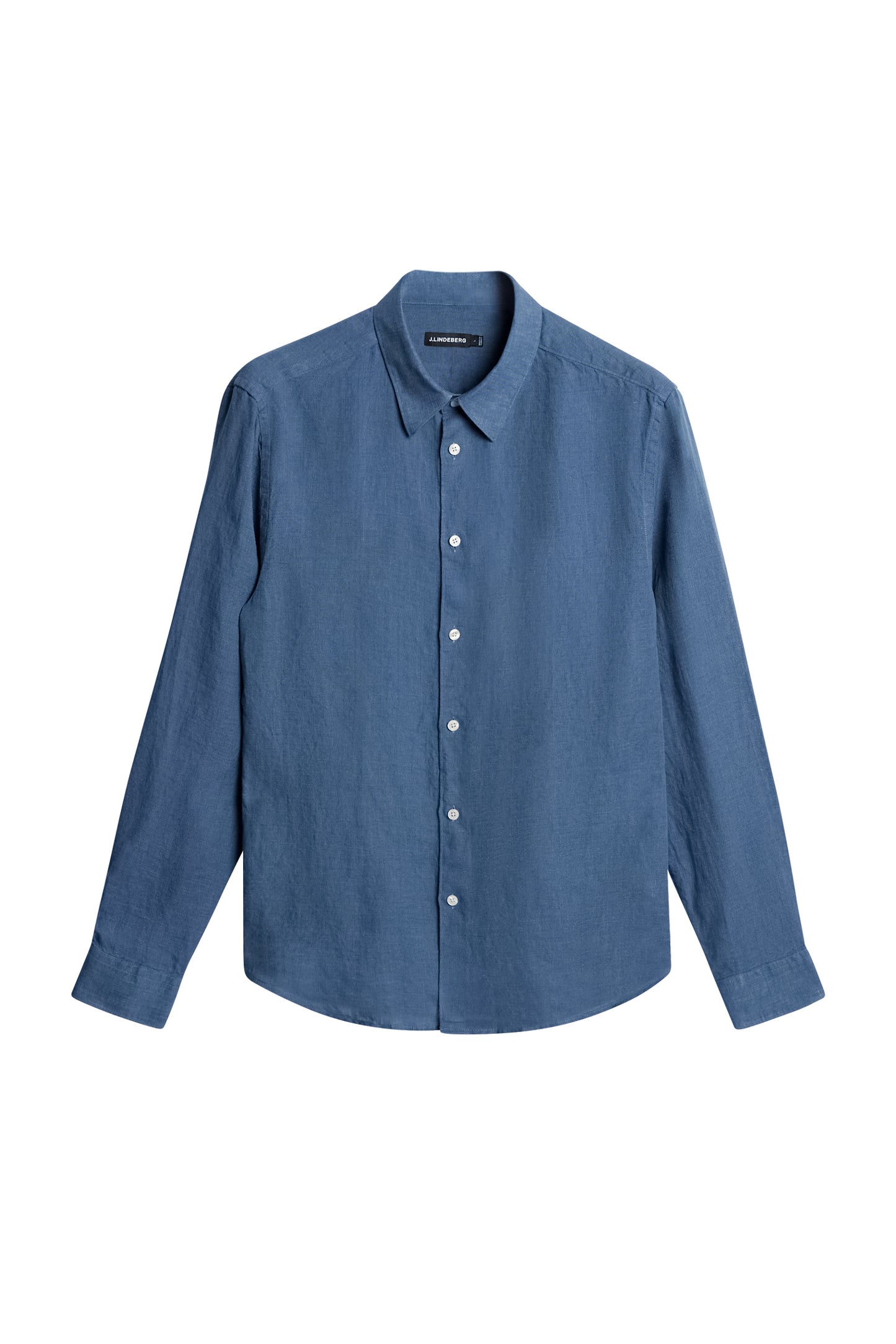 Slim LS Linen Melange Shirt / Rain Washed