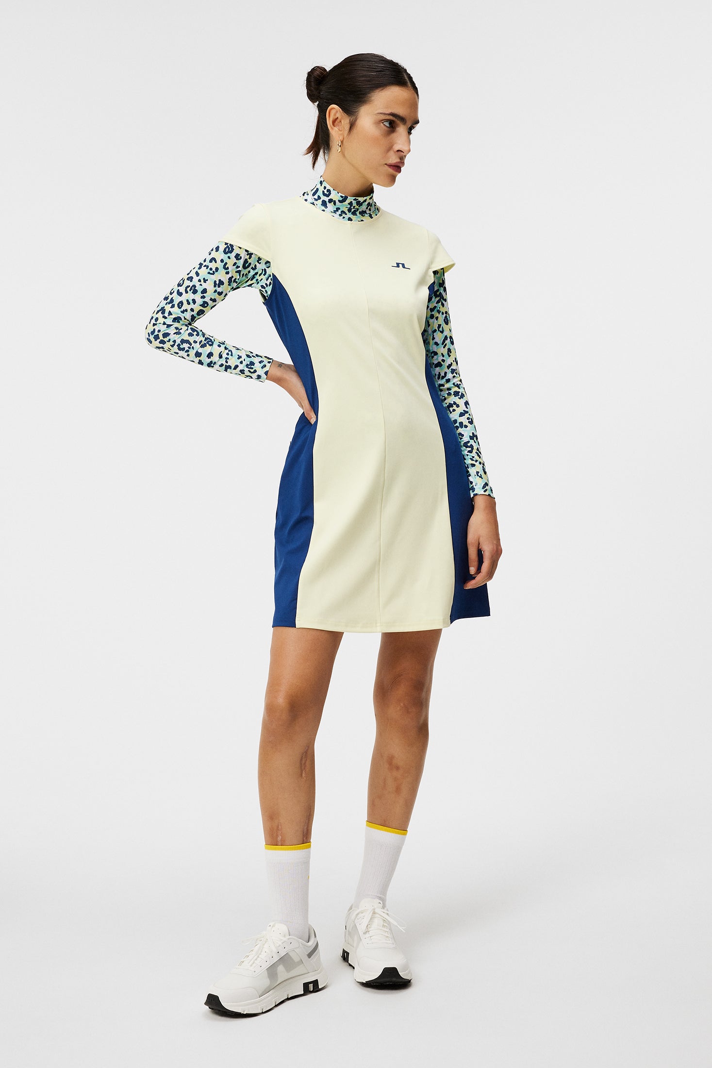 Maxime Dress / Wax Yellow | J.Lindeberg Official