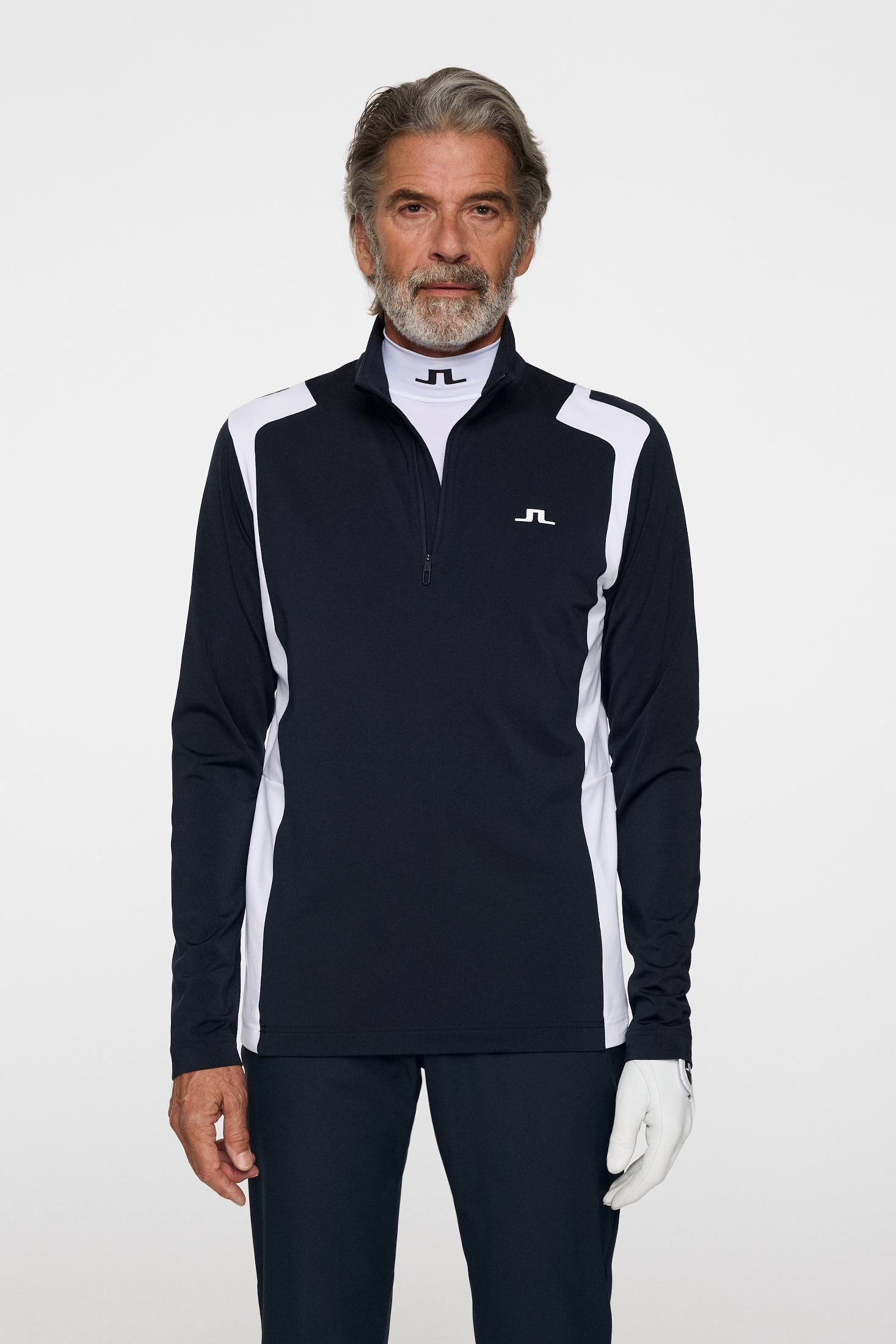 Lukas Quarter Zip Mid Layer / JL Navy – J.Lindeberg