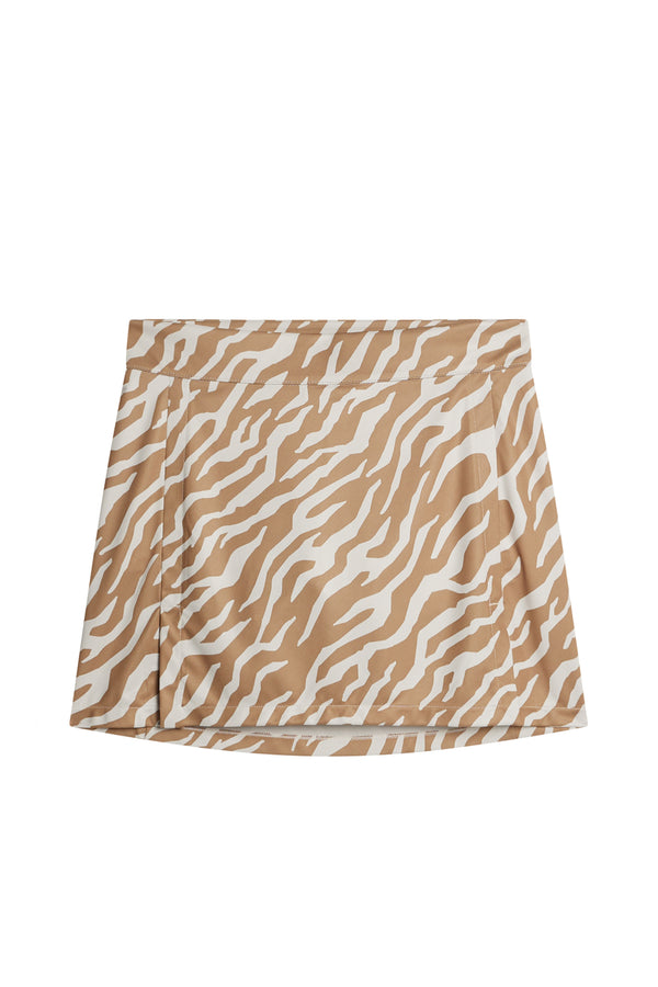 Amelie Mid Print Skirt / Tour Tiger Tigers Eye M