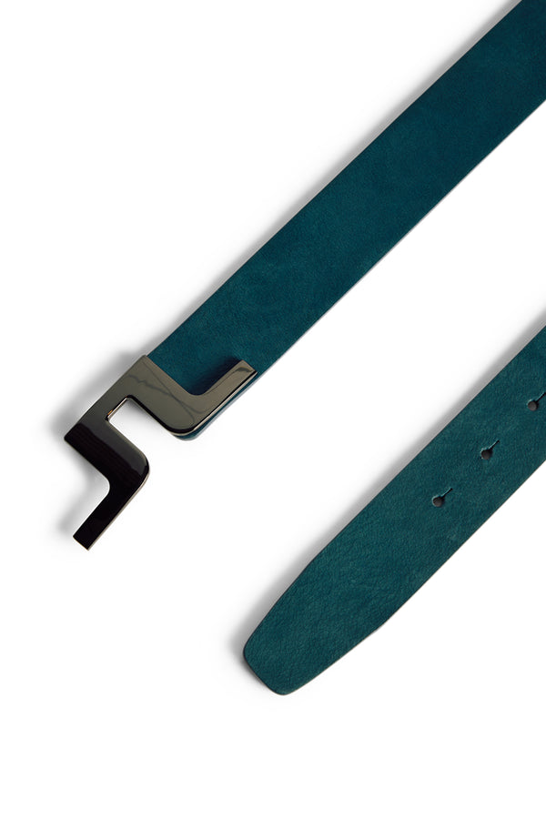 Bridger Nubuck Leather Belt / Vintage Indigo