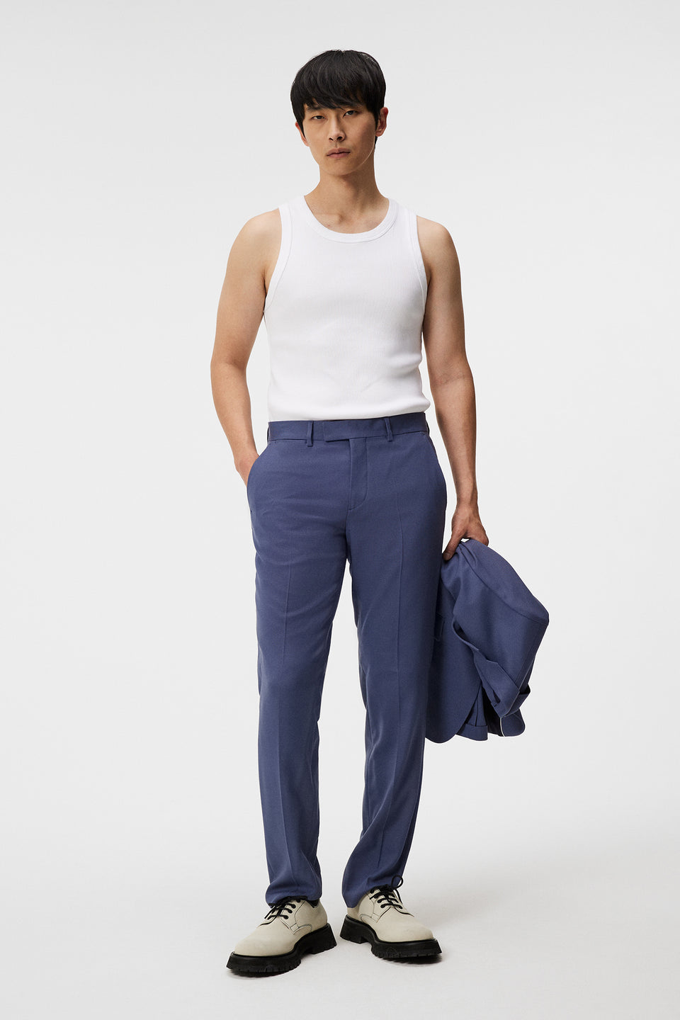 Grant Stretch Twill Pants / Blue Melange