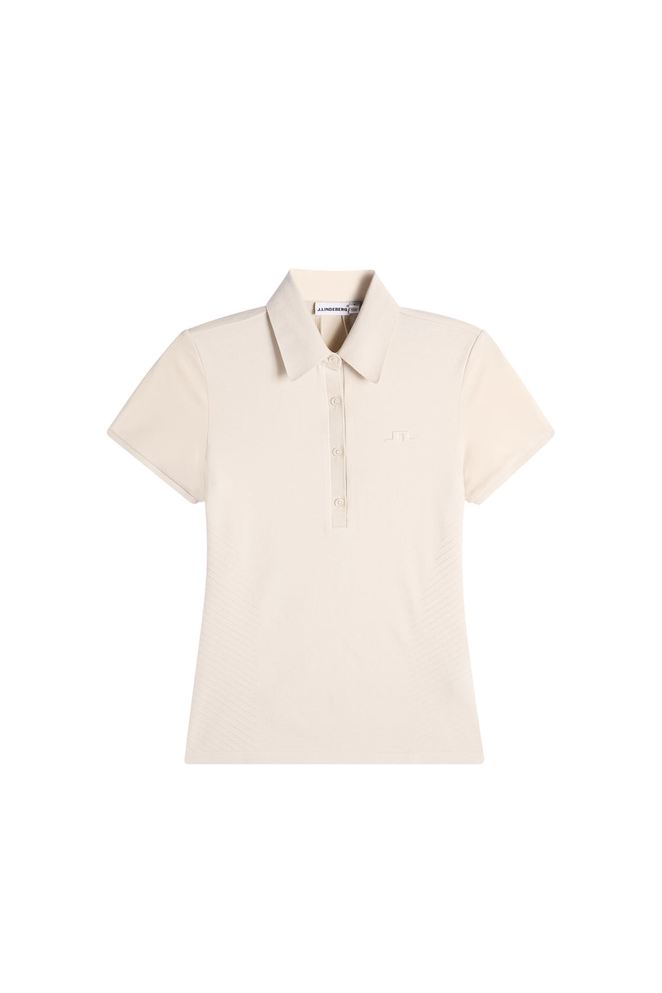 Kailey Hybrid Knit Polo Shirt / Moonbeam
