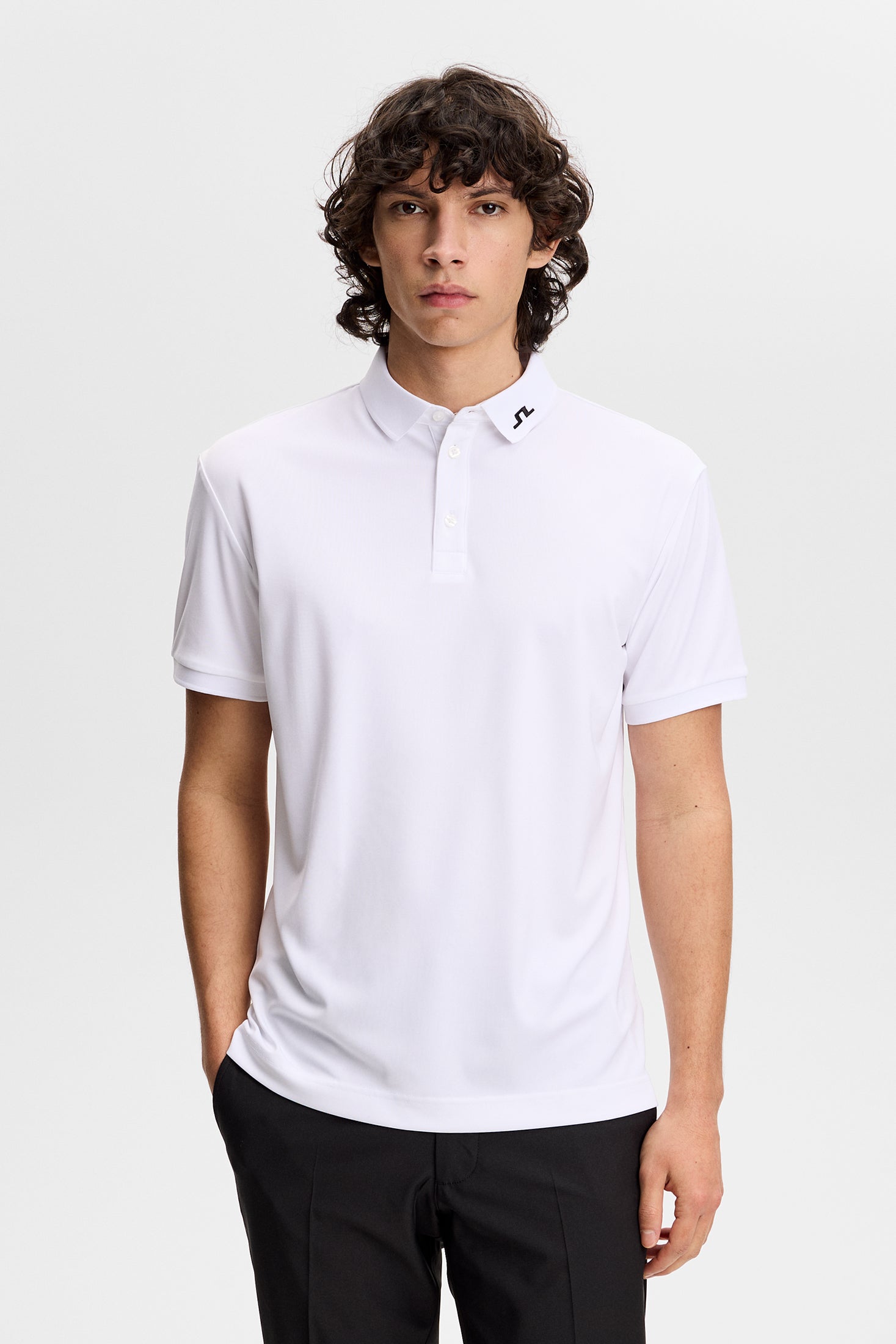 KV Polo / White | J.Lindeberg Official