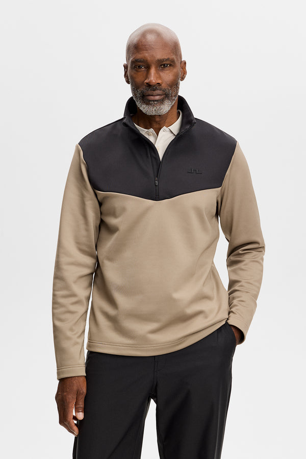 Maclean Quarter Zip Mid Layer / Brindle
