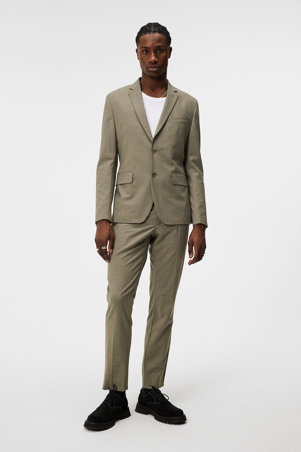 Grant Bi-stretch Pants / Oil Green