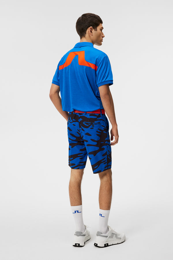 KV Regular Fit Polo / Nautical Blue Melange