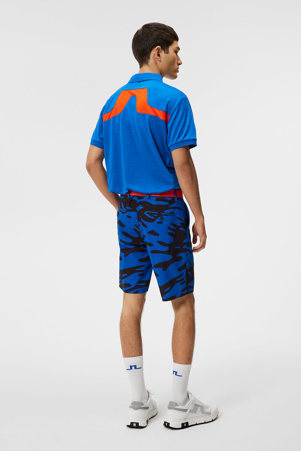 KV Regular Fit Polo / Nautical Blue Melange