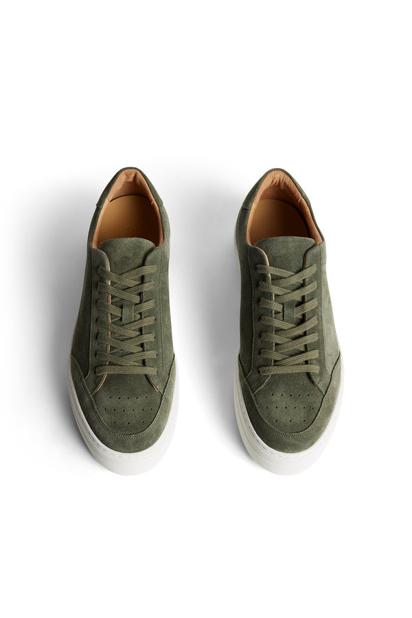 Art Signature Suede Sneaker / Kalamata