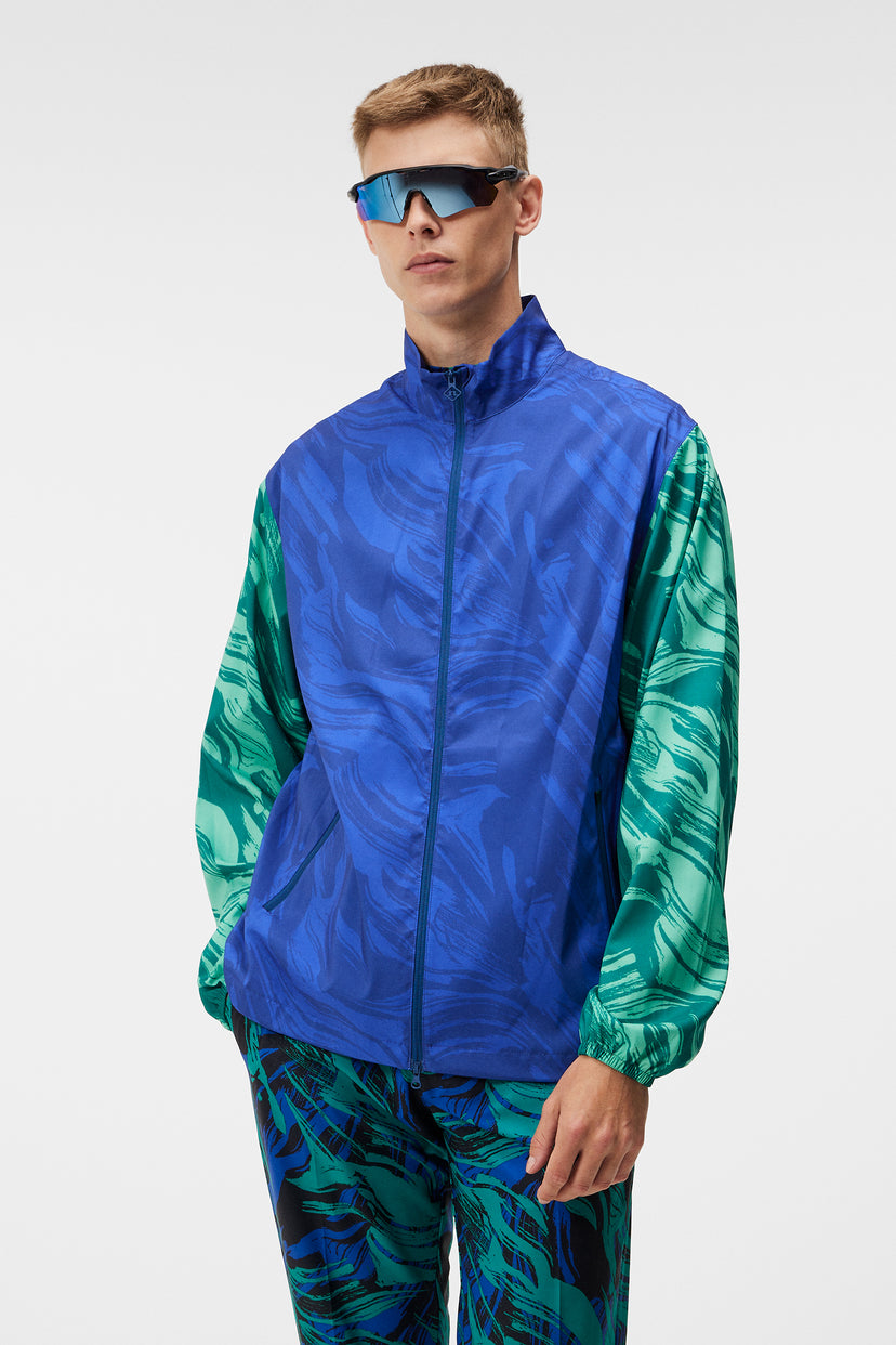 Max Printed Wind Jacket / Green Valley – J.Lindeberg