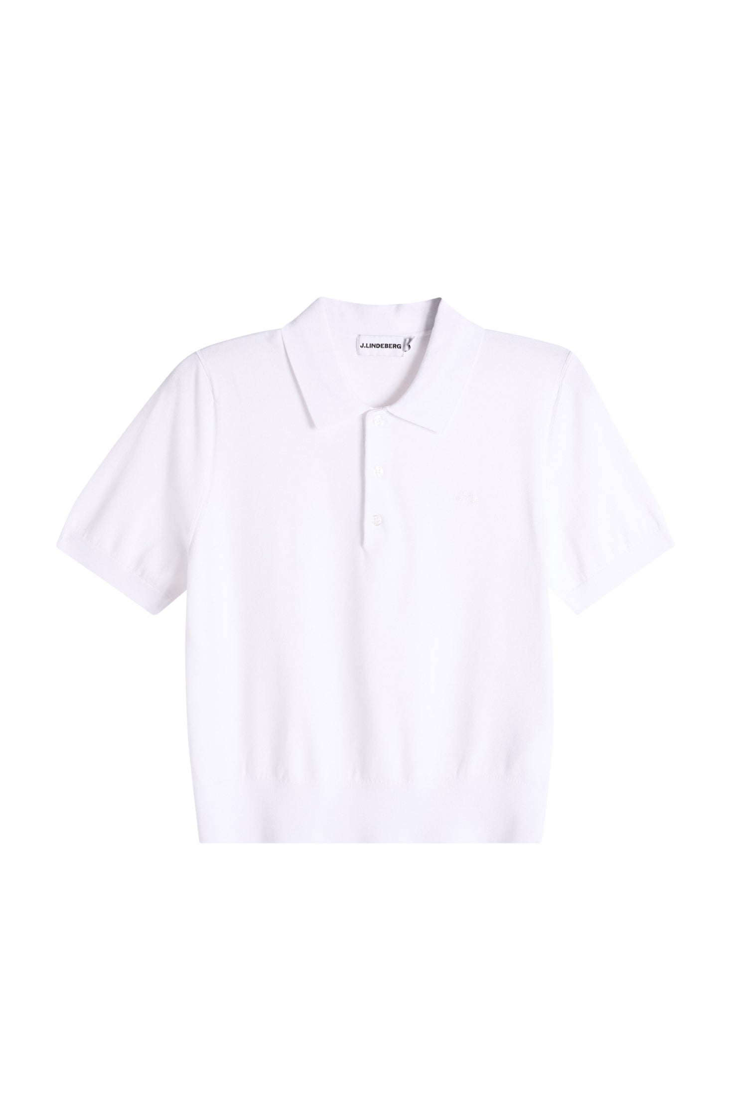 Blake SS Knit Polo / White | J.Lindeberg Official