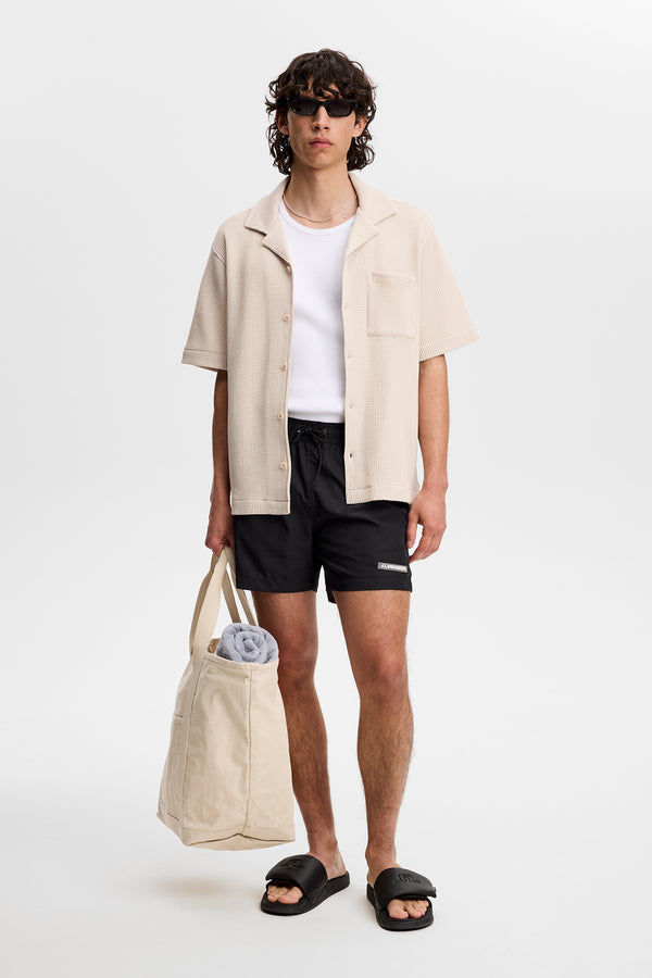 Banks Solid Swim shorts / Black