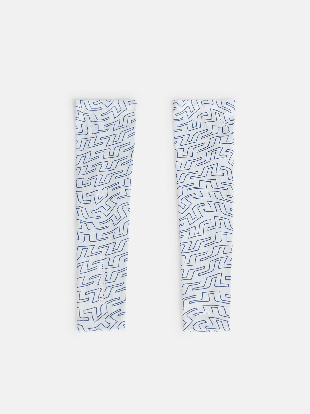 Esther Print Sleeves / White Outline Bridge Swirl
