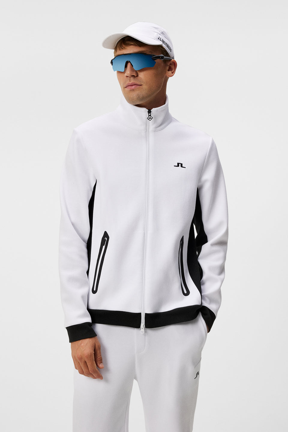Callum Zip Jacket / White
