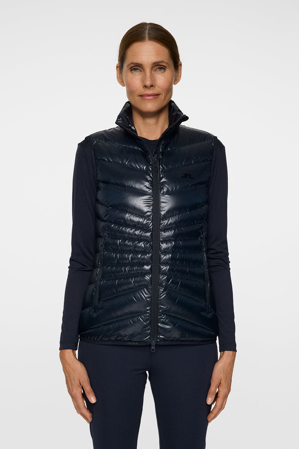 Lara Light Down Vest / JL Navy