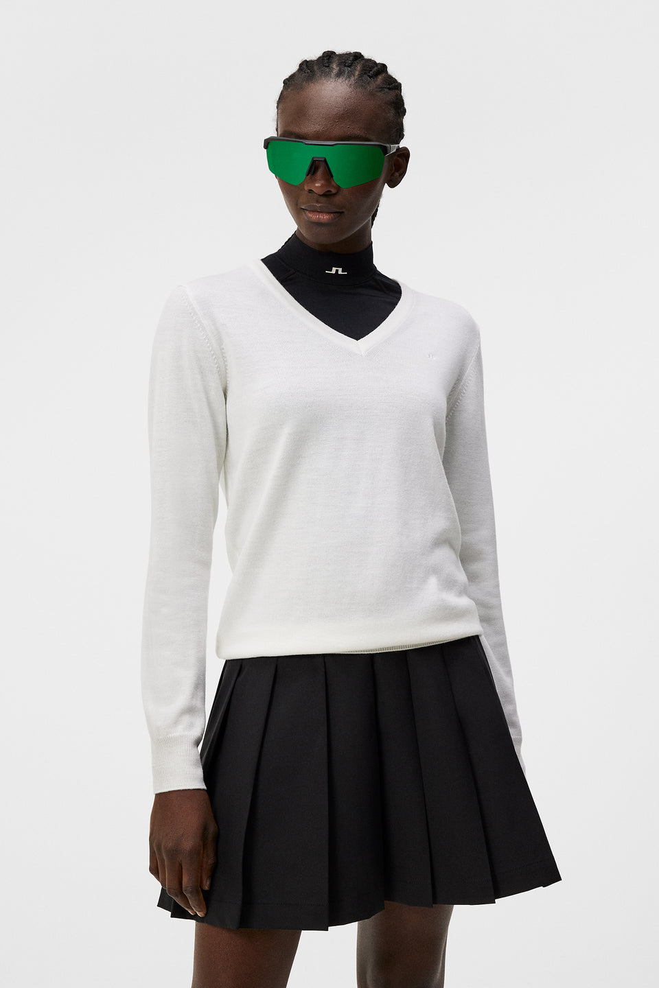 Amaya Knitted Sweater / White