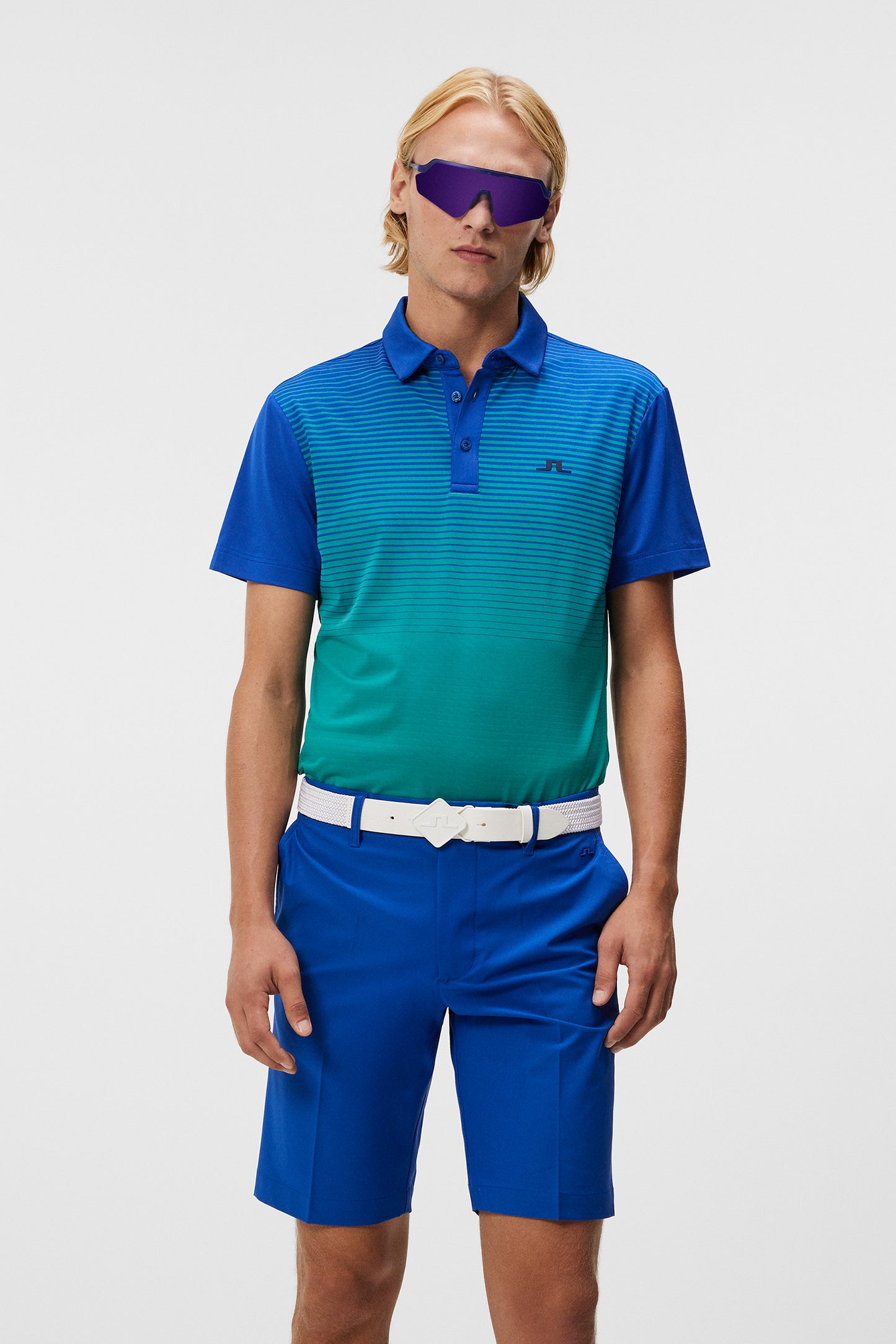 Lowell Slim Fit Polo / Surf the Web