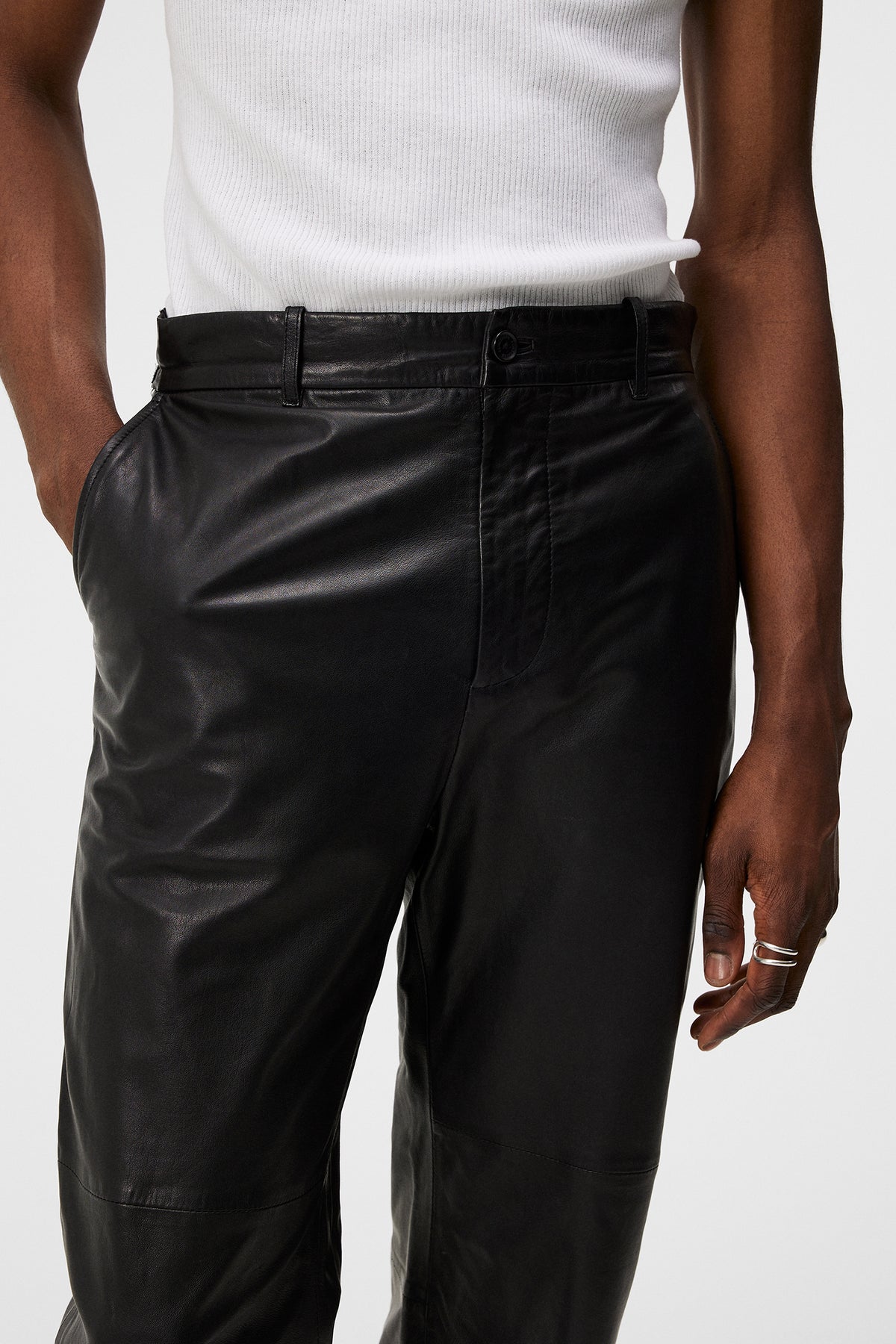 Haij Leather Pants / Black