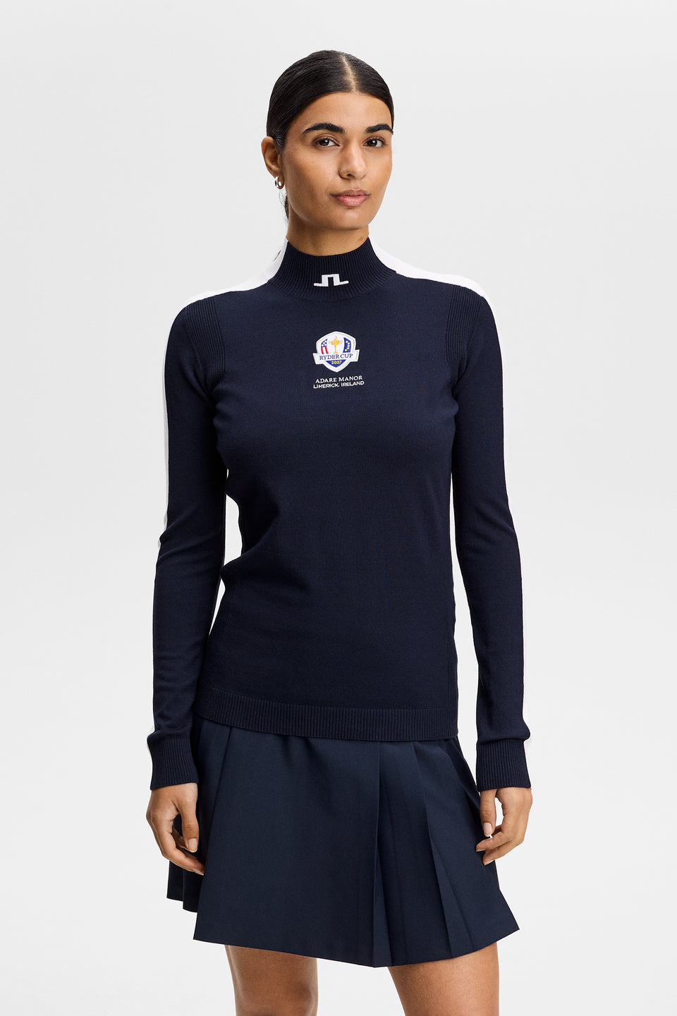 Adia Knit Sweater / JL Navy