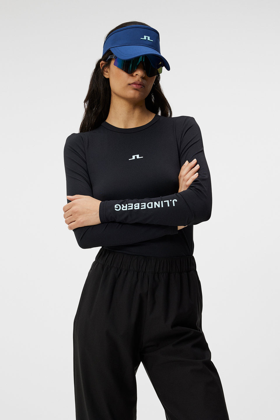 Tekla Crew Neck Top / Black