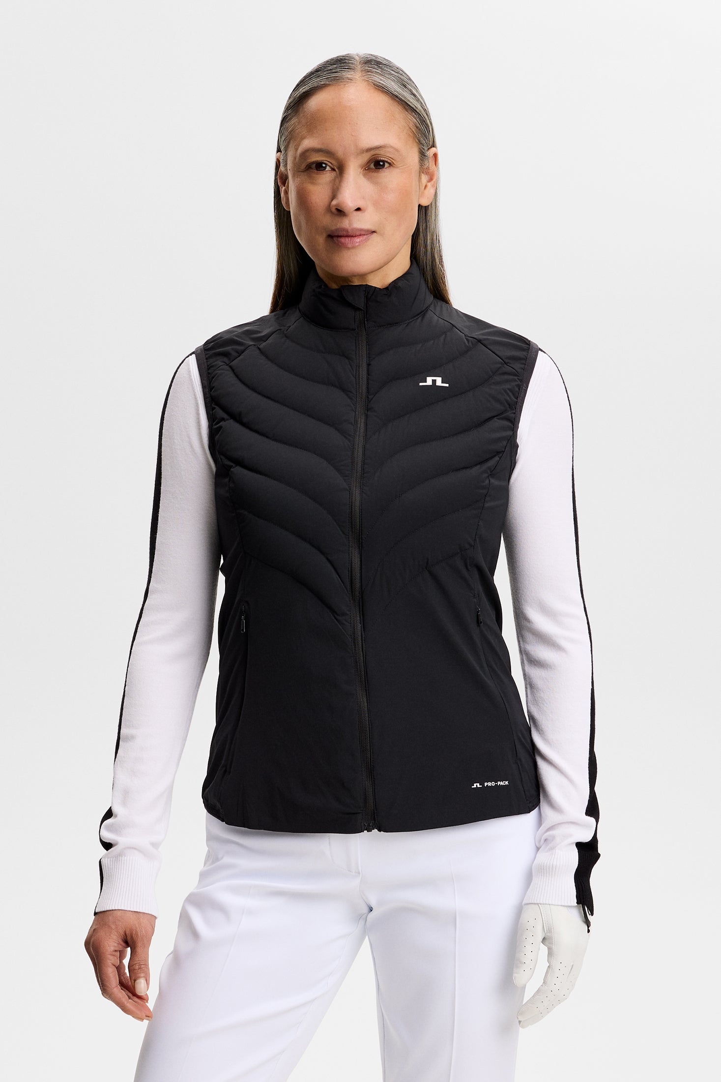 Tonya Pro Pack Down Vest / Black | J.Lindeberg Official