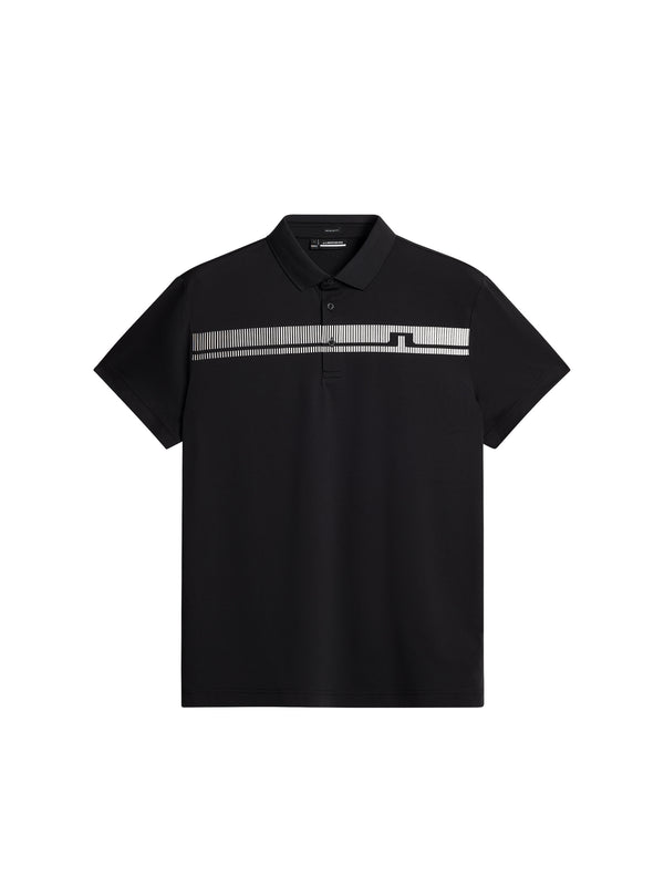 Klas Regular Fit Golf Polo / Black