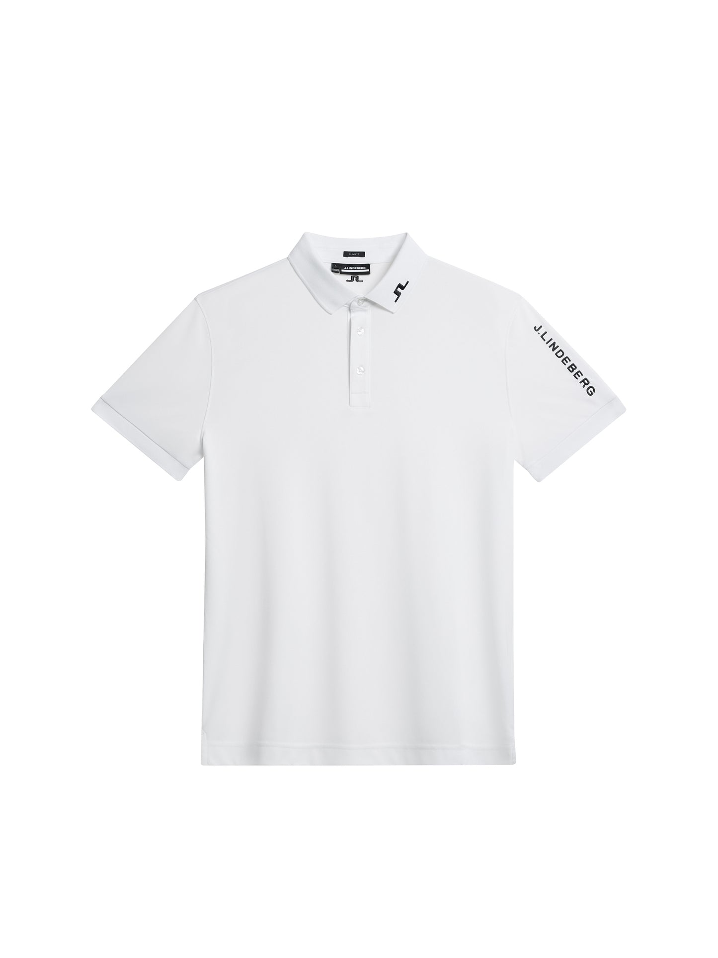 Tour Tech Slim Fit Polo / White