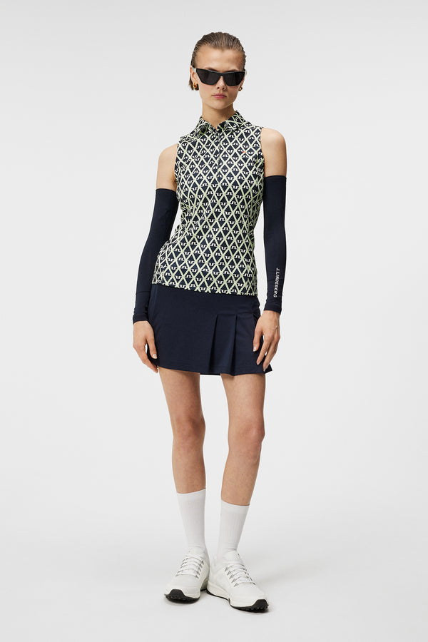 Dena Print Sleeveless Top / Geo JL Navy