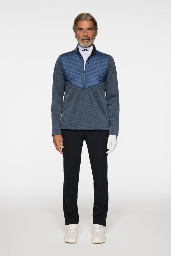 Raph Quilt Hybrid Jacket / Vintage Indigo Melange