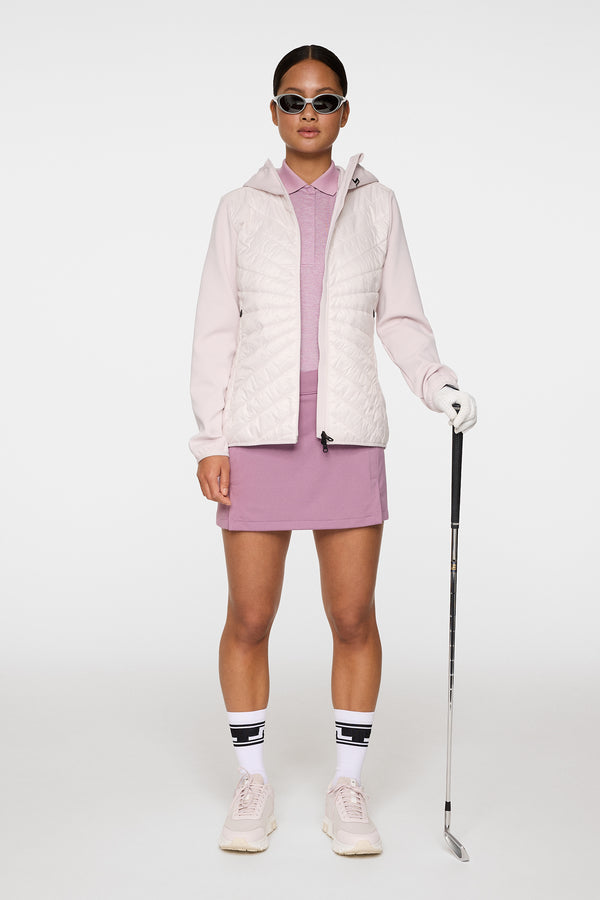 Madde Quilt Hybrid Hood / Grey Lilac