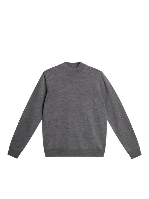 Korman Merino Turtle Neck / Mid Grey Melange