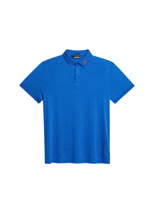 KV Regular Fit Polo / Nautical Blue Melange