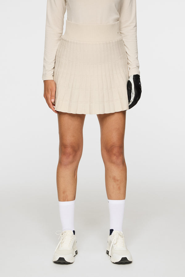 Esmeralda Knitted Skirt / Moonbeam