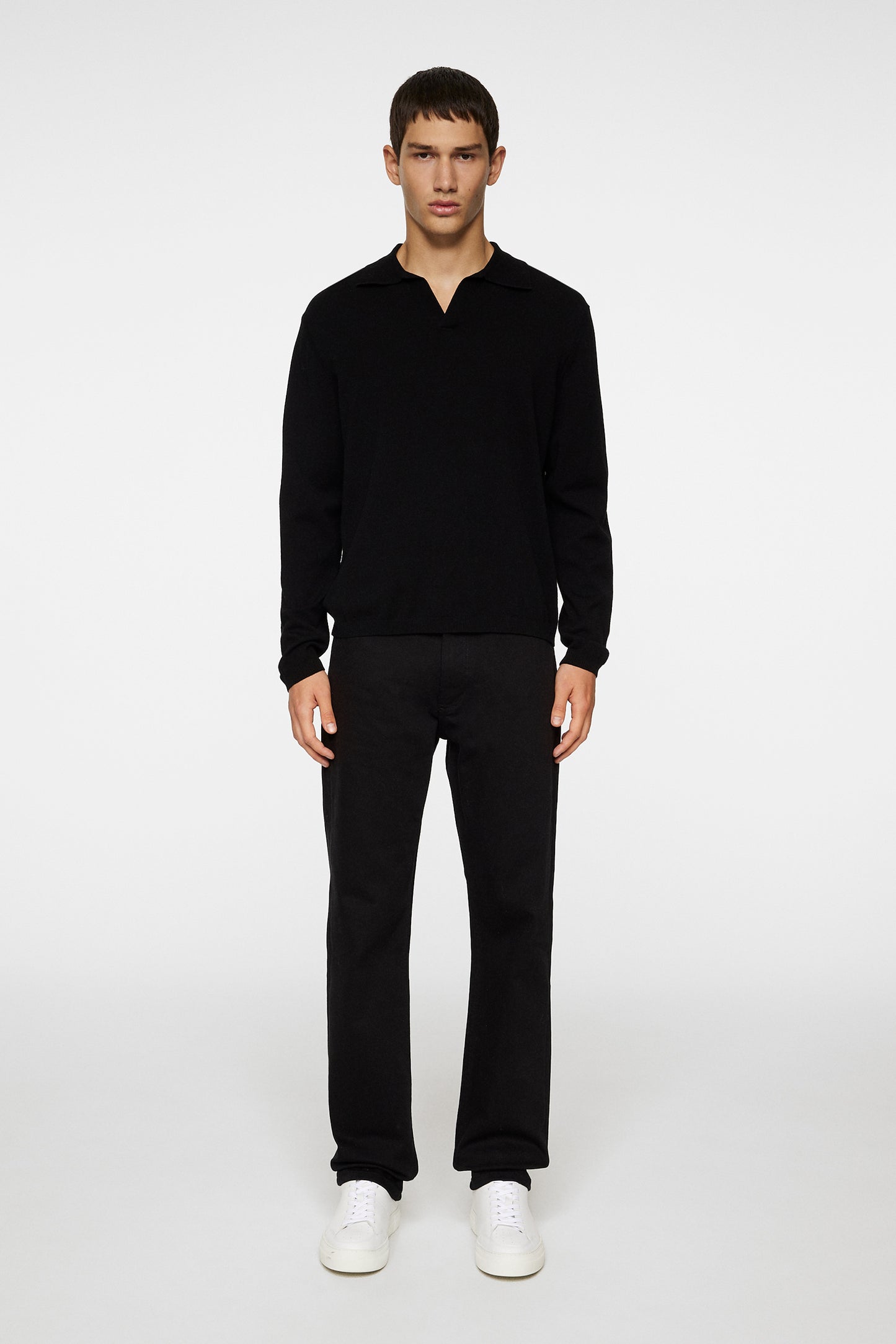 Rowan LS Polo / Black