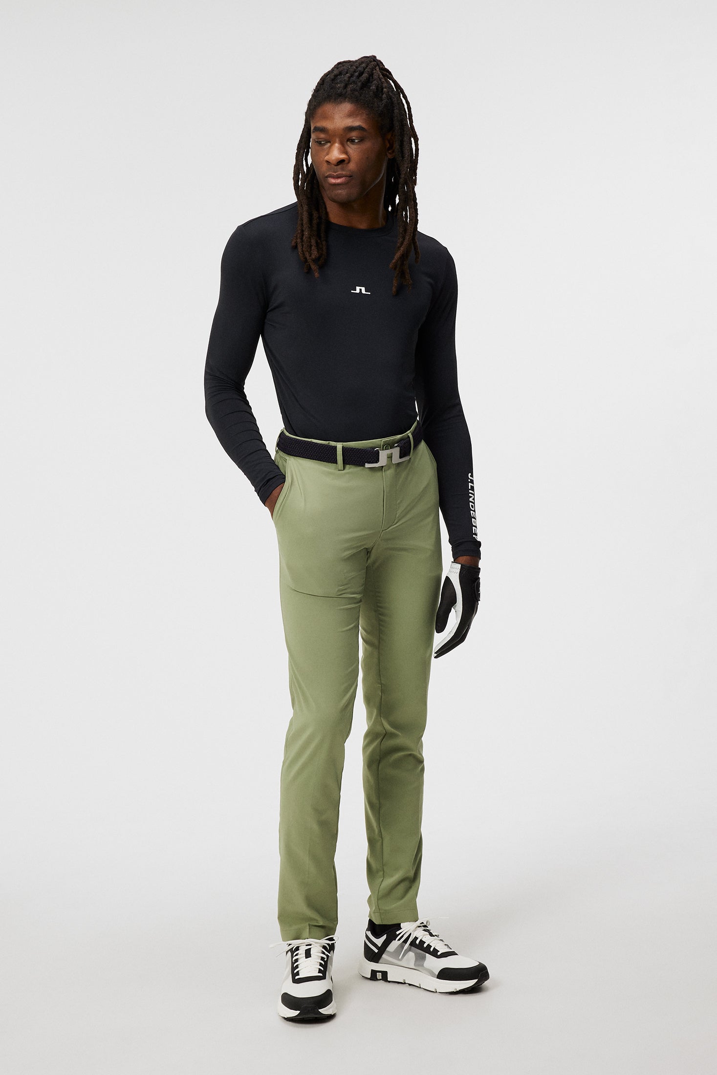未使用 jリンドバーグ ゴルフパンツ Elof pant 32 Elof Pant / Oil Green – J.Lindeberg EU