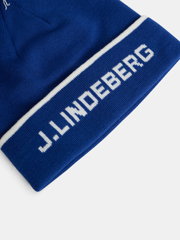 Stripe Beanie / Sodalite Blue