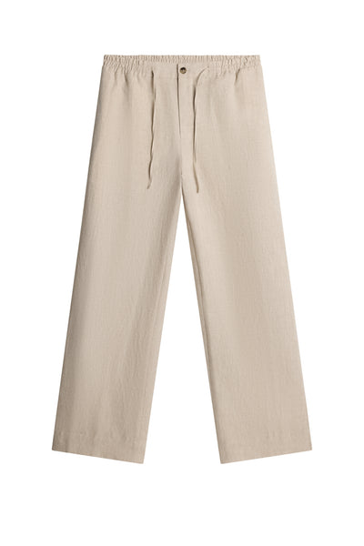 Noah Drape Linen Pants / Moonbeam | J.Lindeberg Official