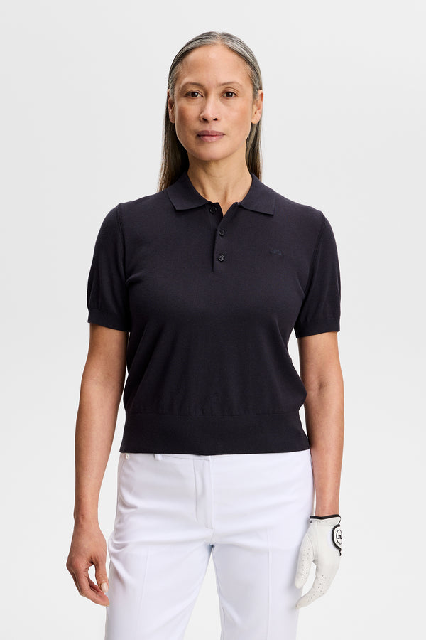Blake SS Knit Polo / JL Navy