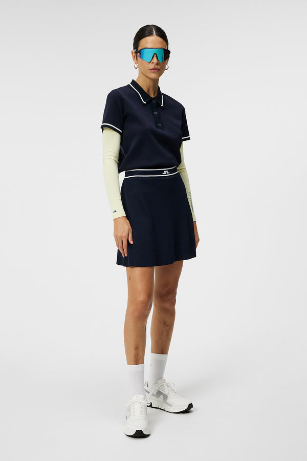 Feline Knitted Shirt / JL Navy
