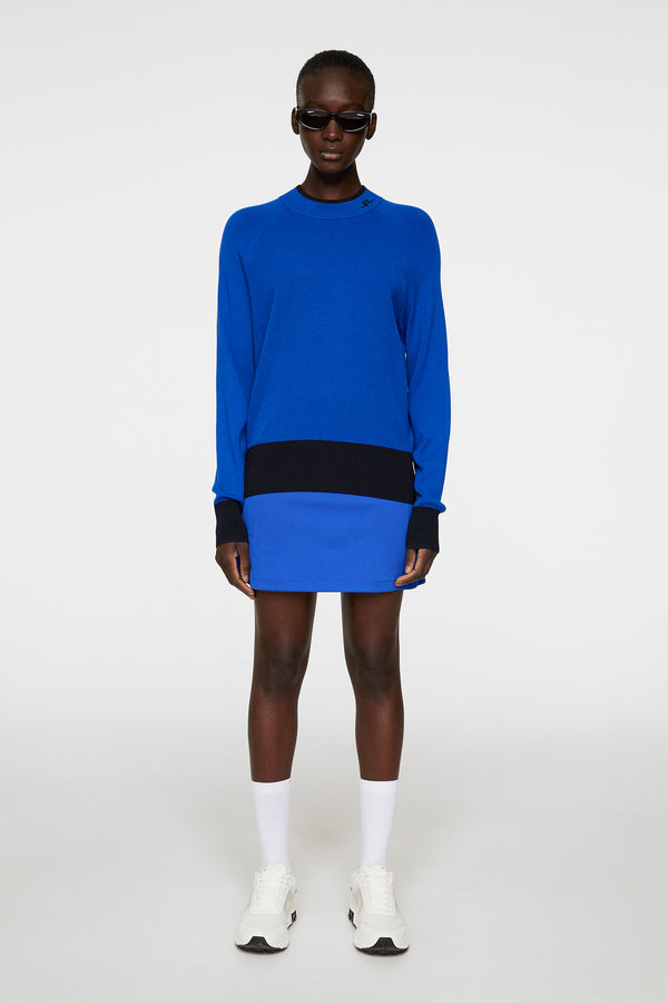 Zoe Knitted Sweater / Club Blue