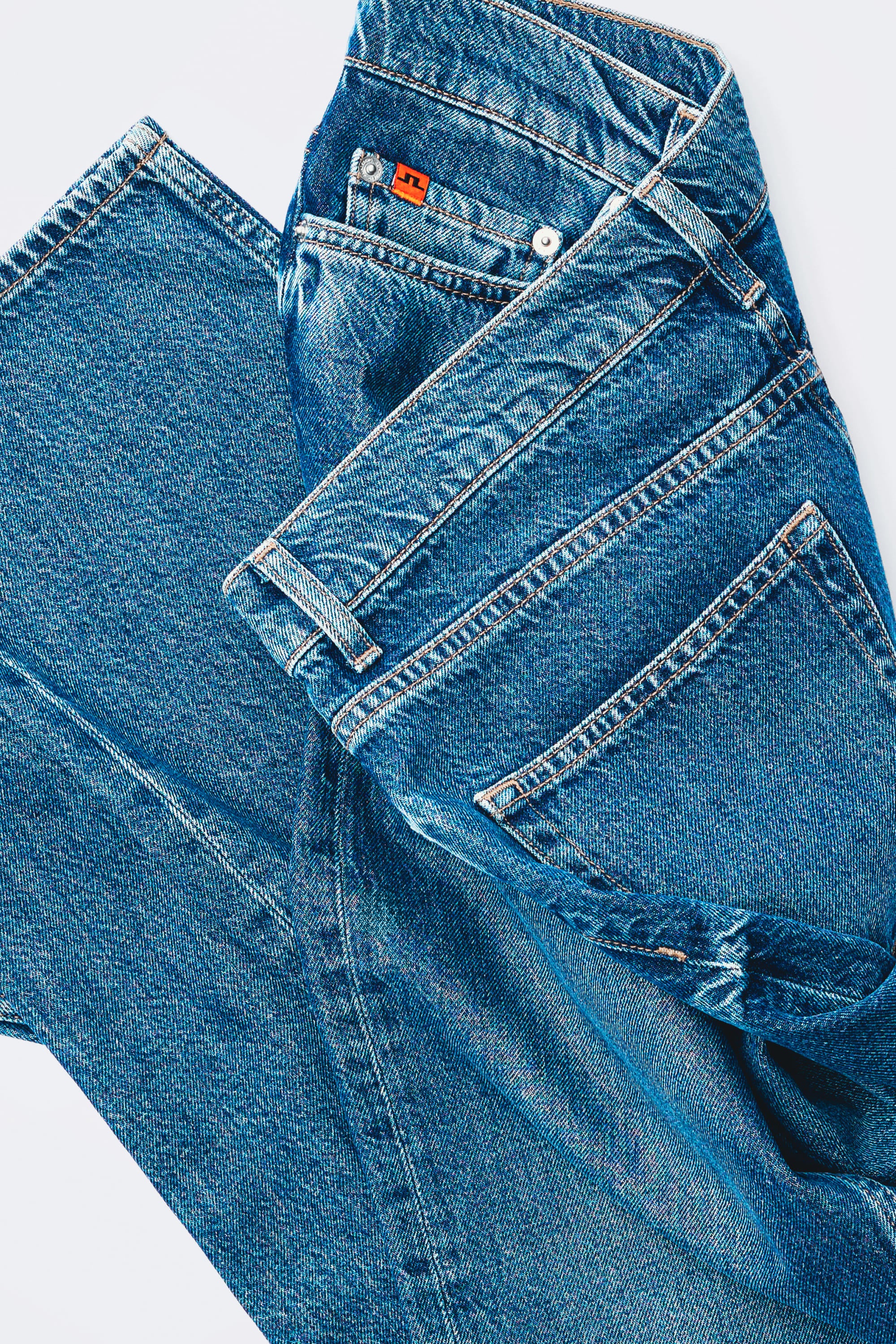 J. Lindeberg ダークブルー デニムパンツ Timeless Jeans for Men - J.Lindeberg