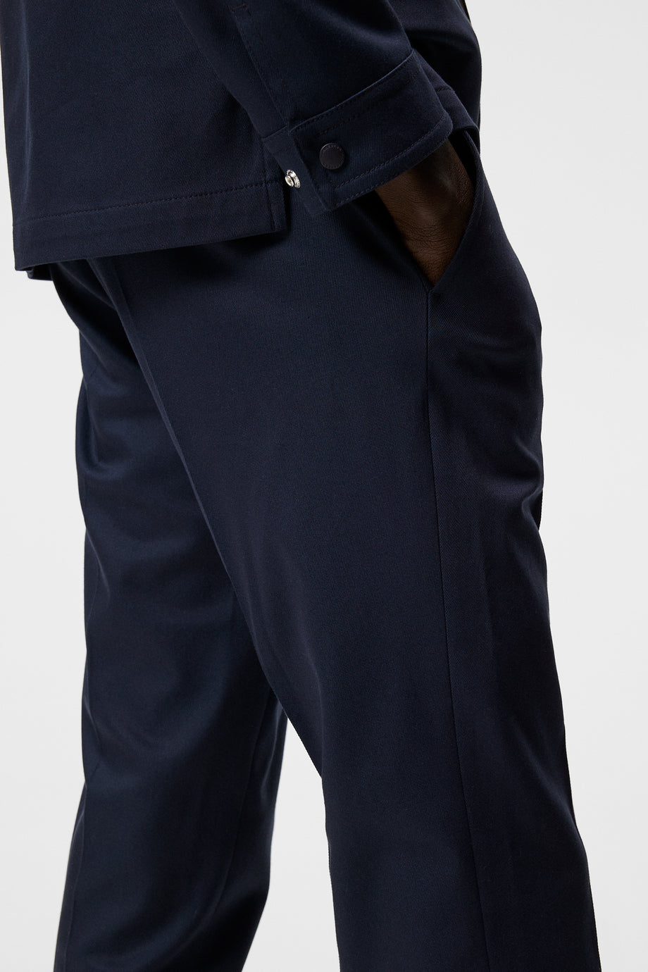 Grant Cotton Stretch Pants / JL Navy