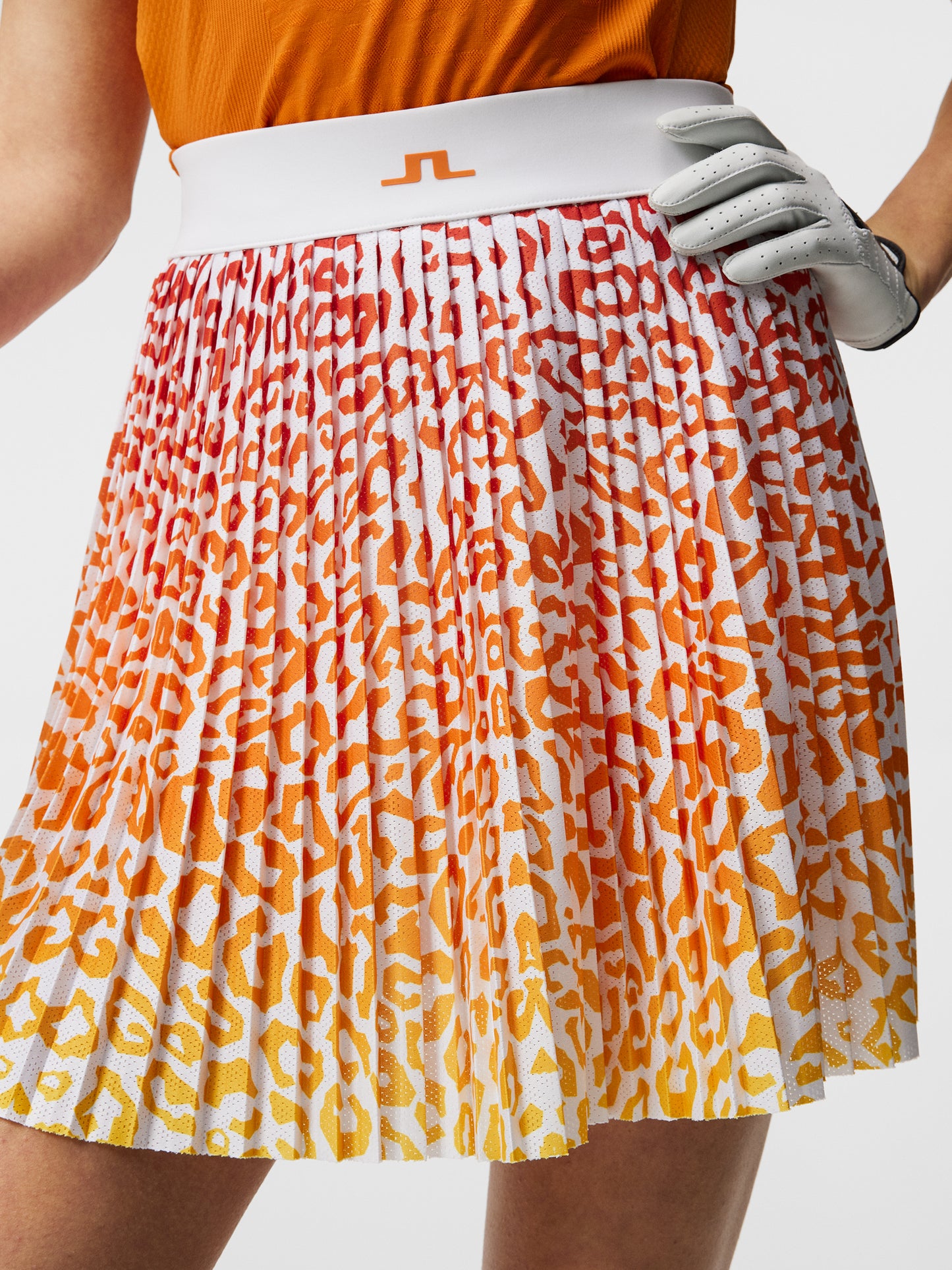 Binx Print Skirt / Leo Reflect Sunset