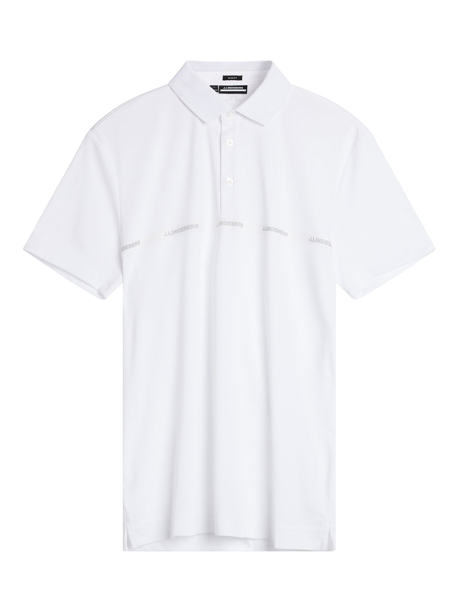 Chad Slim Fit Polo / White – J.Lindeberg
