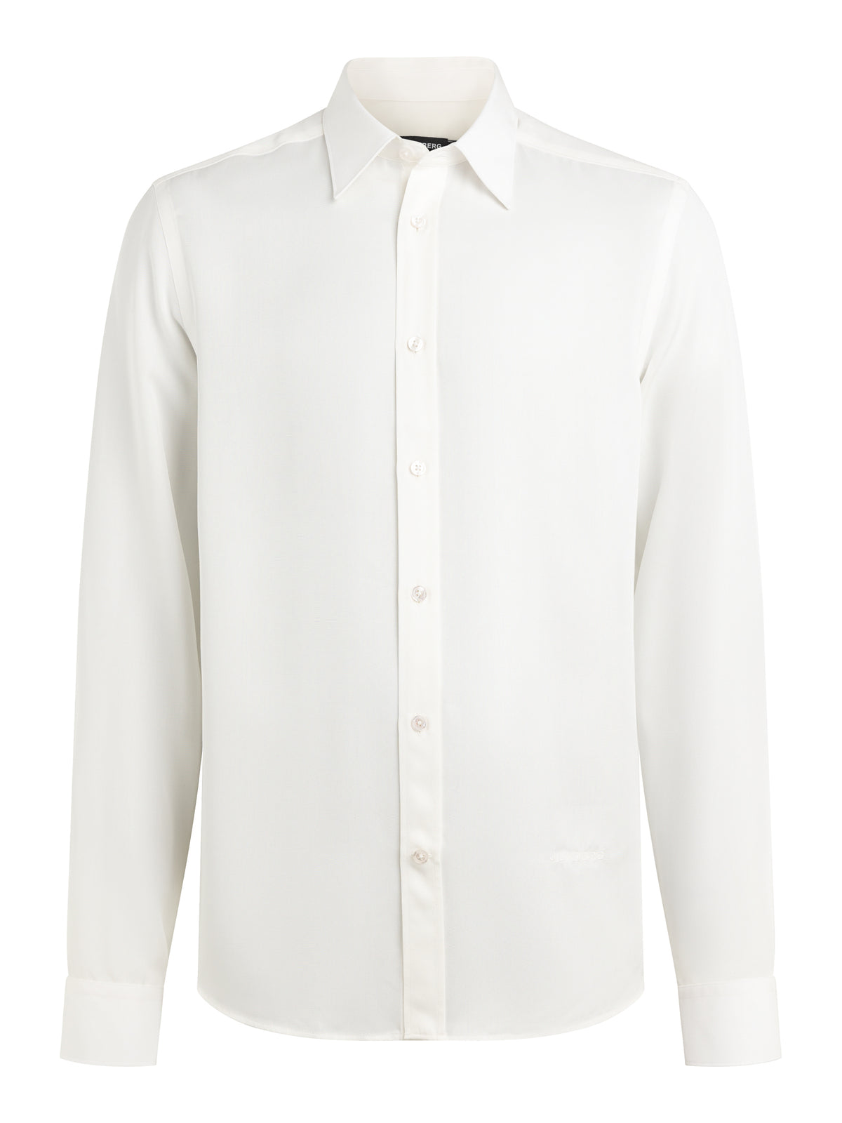 Slim fit Tencel shirt / Cloud White