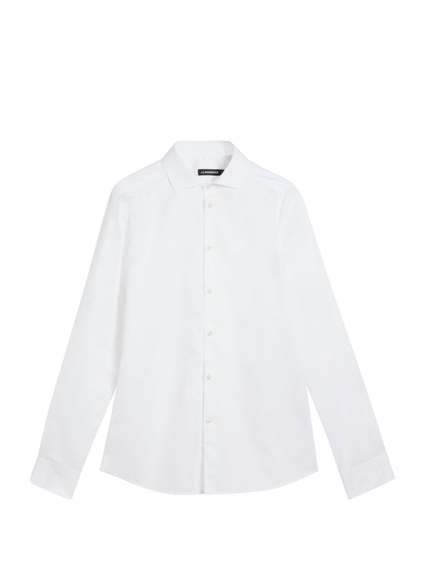 Non-iron Twill Superslim Shirt / White